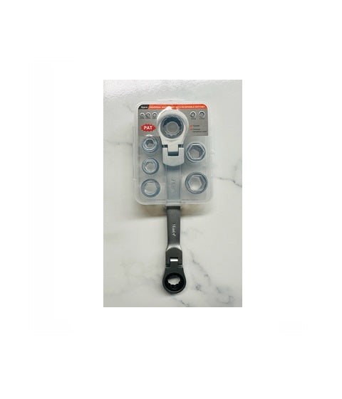 6PC Universal Socket with Reversible Ratchet B