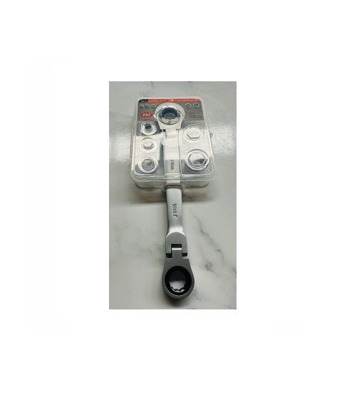 6PC Universal Socket with Reversible Ratchet B