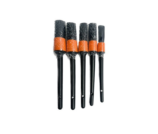 Interior Brush Set 5pc Black